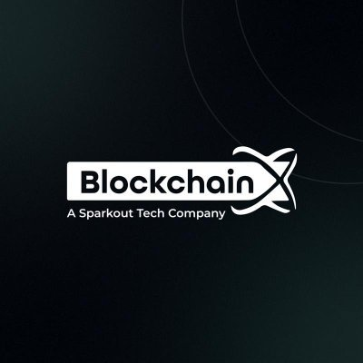 BlockchainX logo