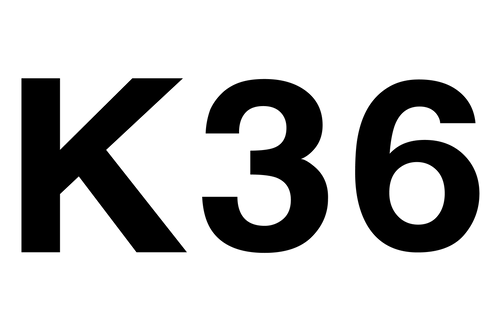 K36 logo